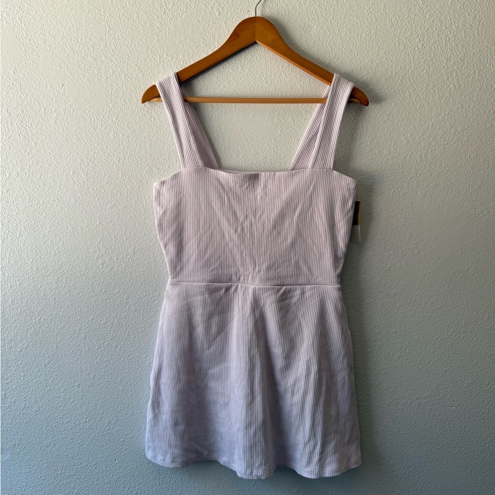 Victorias Secret Rib Square Neck Active Dress Large